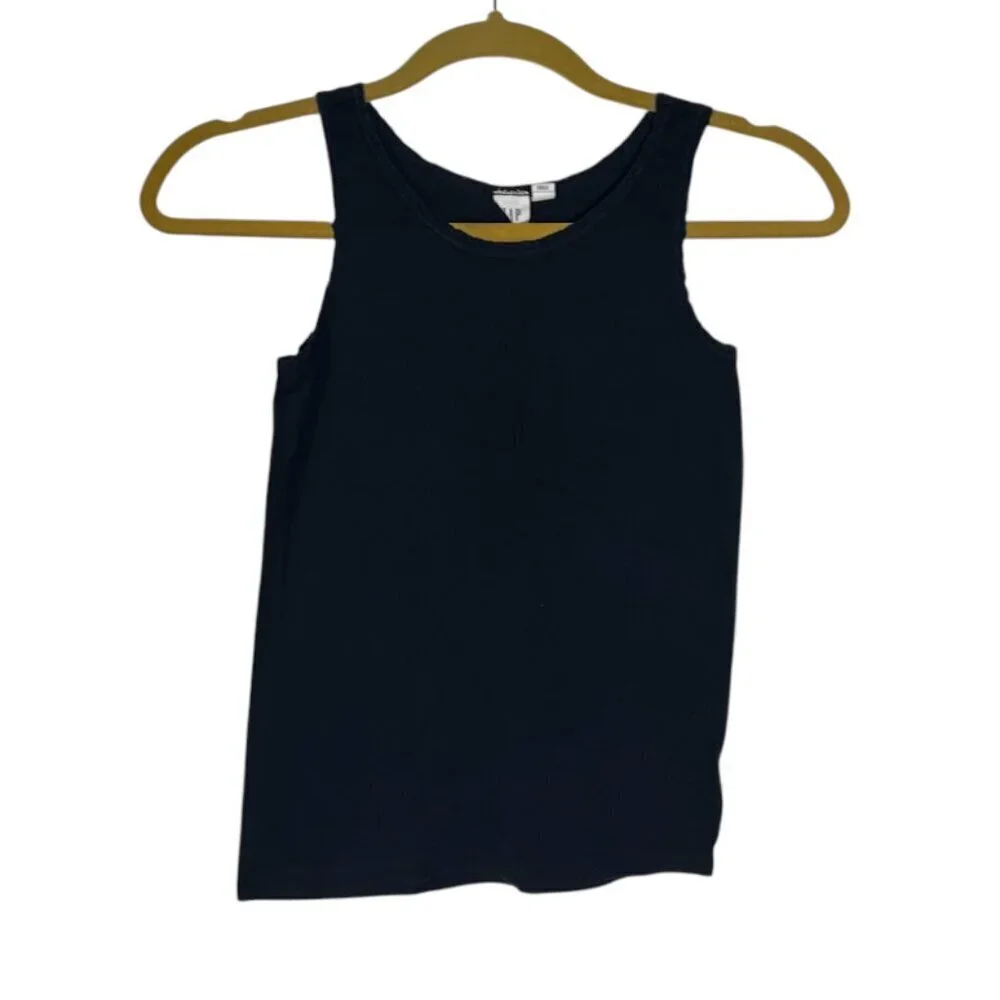 GAP Girls Tank Top Navy Blue Lace Size XL